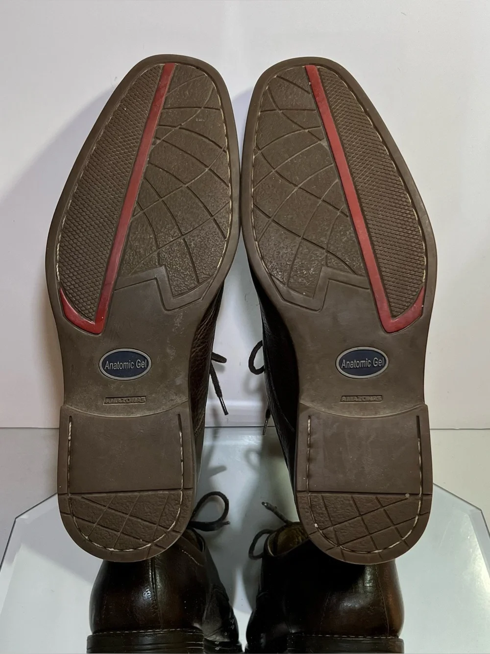 Sandro Moscoloni Leather Oxford Anatomical Gel Shoes, Size 11D, Brown